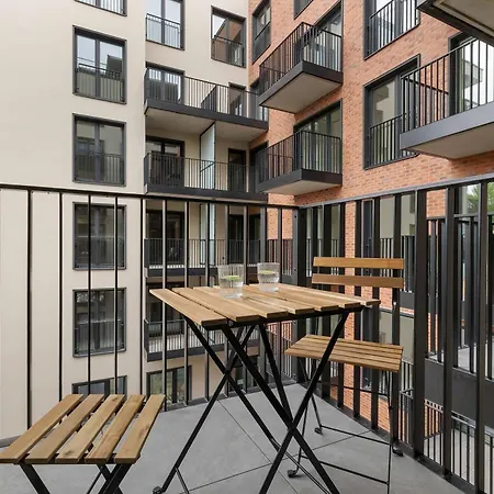 Beige By The River In With Balcony By Renters Apartment *