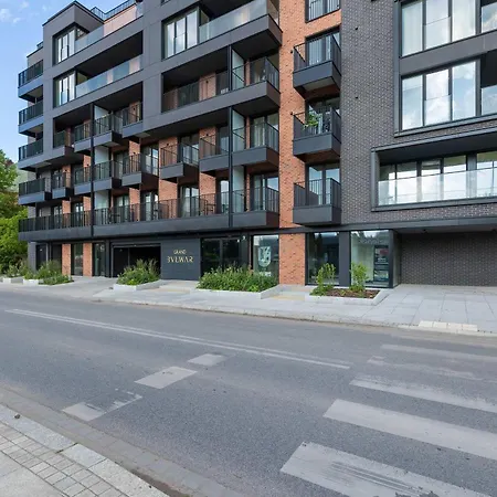 Beige By The River In With Balcony By Renters Stettin